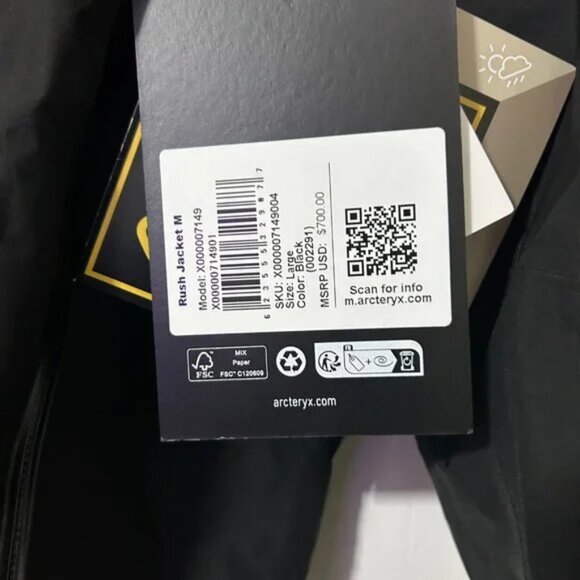 Arcteryx Beta Series Beta LT Hooded Hardshell Jacket - Picture 6 of 8